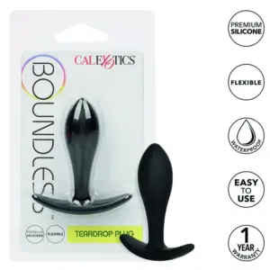 CalExotics Boundless Teardrop Plug: placer anal flexible y cómodo