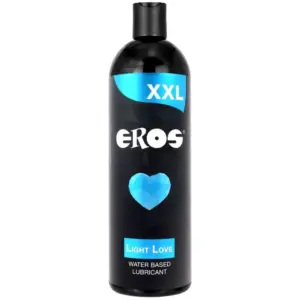 EROS XXL Light Love Lubricante base agua 600 ml para mayor deslizamiento