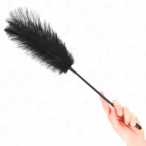 KINK Ostrich Feathers for Tickle 19 cm – Pluma para Caricias Sensuales