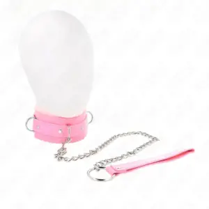 KINK Collar con Correa Rosa 65 cm para Control y Restricción