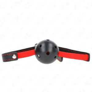 KINK Hollow Hard Mouth Gag 4.5 cm con cinturón elástico ajustable