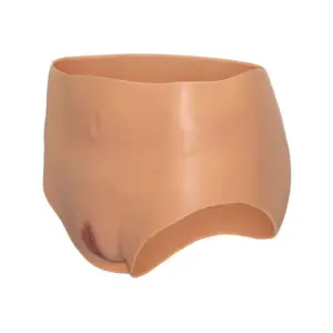 HIDDEN DESIRE ALTER EGO Open Vagina Brief High Waist Flesh