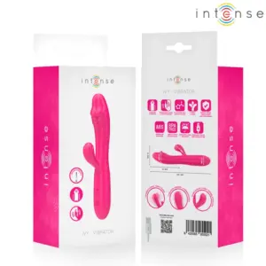 INTENSE IVY Flexible Vibrator con 10 Modos y Lengua Estimulante Rosa