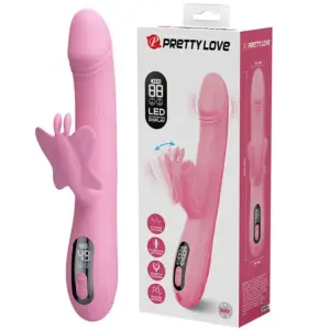 Pretty Love Bella Rabbit: vibrador rosa con estimulación dual y LED