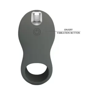 PRETTY LOVE - Anillo vibrador recargable con doble estimulador