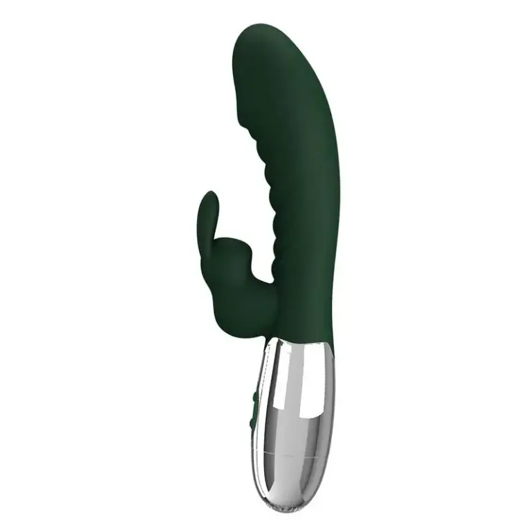 PRETTY LOVE Naughty Bunny Rabbit Vibrador 30 funciones USB verde