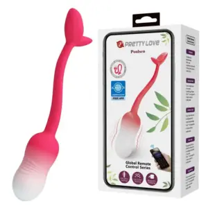 PRETTY LOVE Pulsen huevo vibrador con control por app y 12 funciones
