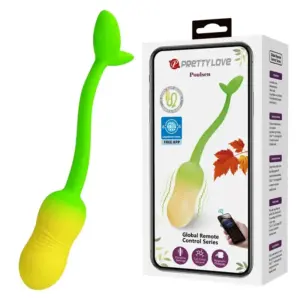 PRETTY LOVE PulsEn huevo vibrador con APP y 12 modos USB recargable