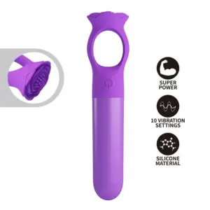 PRETTY LOVE - Giana Mini Vibrador Recargable Morado