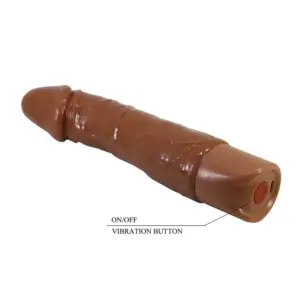 PRETTY LOVE - DONALD Vibrador Realista 19.5 cm Marrón