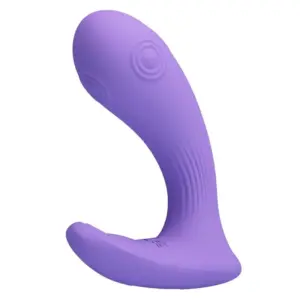 PRETTY LOVE Andromeda Vibrador Recargable de Doble Estimulación Morado