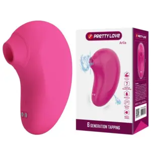 PRETTY LOVE Arila Estimulador Clitoriano Recargable con Succión y Vibración Rosa