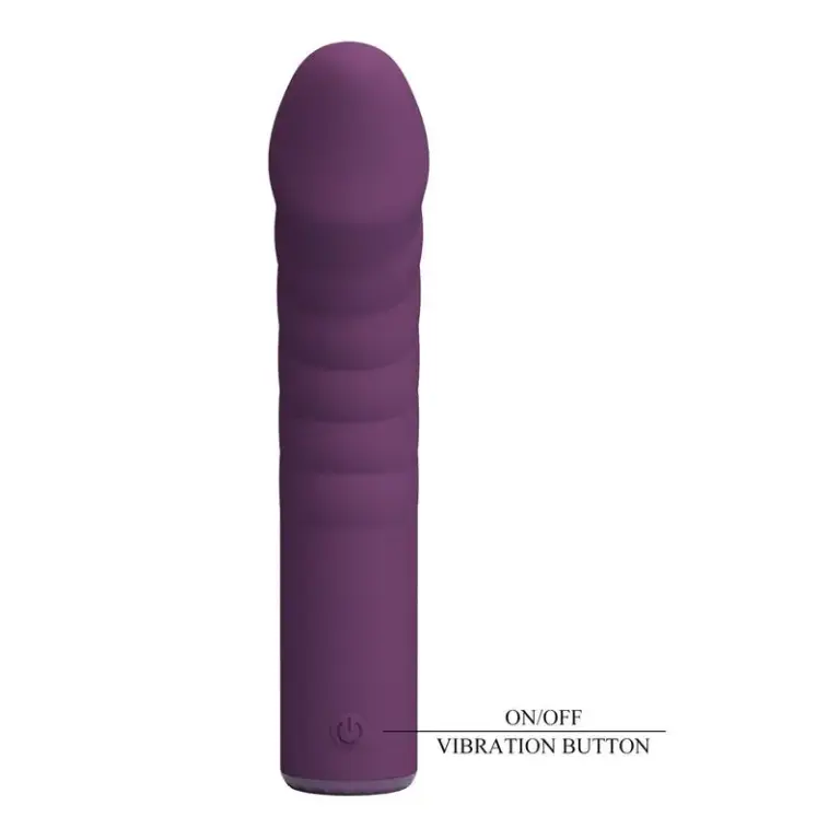 PRETTY LOVE Ryland Vibrador Recargable 10 Modos Morado