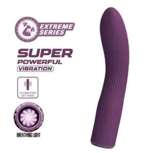 PRETTY LOVE - KISSELL Vibrador Recargable 10 Funciones Morado