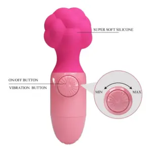 PRETTY LOVE - ANWEN MINI MASSAGER PINK: Placer compacto y versátil