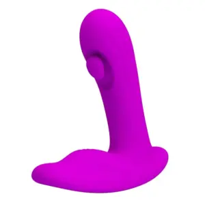 PRETTY LOVE Bauer Masajeador Prostático Recargable 12 Modos Morado
