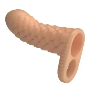 PRETTY LOVE NESMITH Penis Extension Sleeve 13 cm Ø 3.8 cm Natural