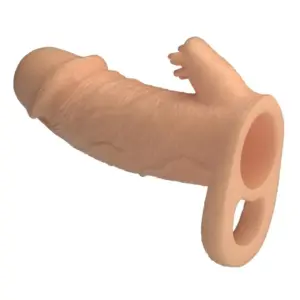 PRETTY LOVE Roderic Penis Extension Sleeve 13 cm Ø 3.8 cm Natural