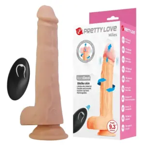 PRETTY LOVE - MILES Dildo Vibrador Realista 23.5 cm Control Remoto