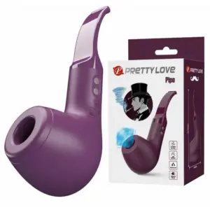 Pretty Love Pipe Stimulator con 10 modos de golpeteo en morado