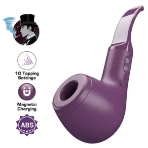 PRETTY LOVE - Pipe Stimulator con 10 modos de tapping en púrpura