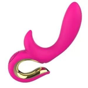 NALONE Lulu Pink Push Rabbit Vibrator para doble estimulación intensa