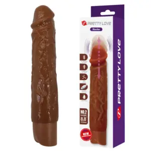 Pretty Love Kessler: dildo vibrador realista con 10 modos y empuje automático