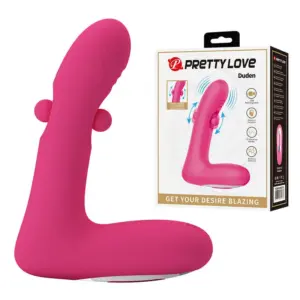 Pretty Love Duden: vibrador de silicona con 12 modos de vibración y 3 de balanceo